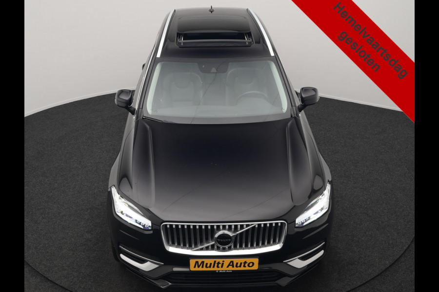 Volvo XC90 T8 Recharge AWD Inscription PHEV 394pk Dealer O.H | Panodak | Adaptive Cruise | Harmen / Kardon | Lederen Sportstoelen Memory & Verwarmd | Camera | Pilot Assist | Keyless | Apple Carplay | Navigatie | Virtual | DAB | Plug In Hybrid |