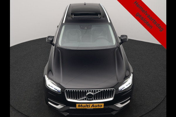 Volvo XC90 T8 Recharge AWD Inscription PHEV 394pk Dealer O.H | Panodak | Adaptive Cruise | Harmen / Kardon | Lederen Sportstoelen Memory & Verwarmd | Camera | Pilot Assist | Keyless | Apple Carplay | Navigatie | Virtual | DAB | Plug In Hybrid |