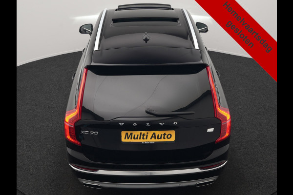 Volvo XC90 T8 Recharge AWD Inscription PHEV 394pk Dealer O.H | Panodak | Adaptive Cruise | Harmen / Kardon | Lederen Sportstoelen Memory & Verwarmd | Camera | Pilot Assist | Keyless | Apple Carplay | Navigatie | Virtual | DAB | Plug In Hybrid |