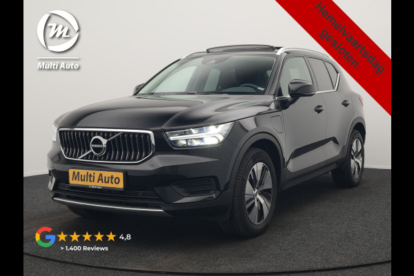 Volvo XC40 T4 Recharge Inscription PHEV 211pk Dealer O.H | Trekhaak Af Fabriek | Panodak | Harman / Kardon | Camera | Sportstoelen Memory & Verwarmd | Cruise Control | Keyless | Apple Carplay | Verwarmd Stuur | Navigatie | Virtual | DAB | 18"L.M | Plug In Hybrid |