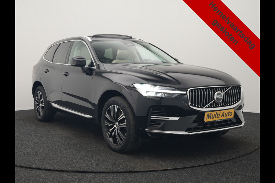Volvo XC60 T6 AWD Inscription PHEV 350pk Dealer O.H | Panodak | Adaptive Cruise | Camera | Harman / Kardon | Lederen Sportstoelen Memory & Verwarmd | Google Assistant | Apple Carplay | Keyless | Full LED | Pilot Assist | Navigatie | Virtual |