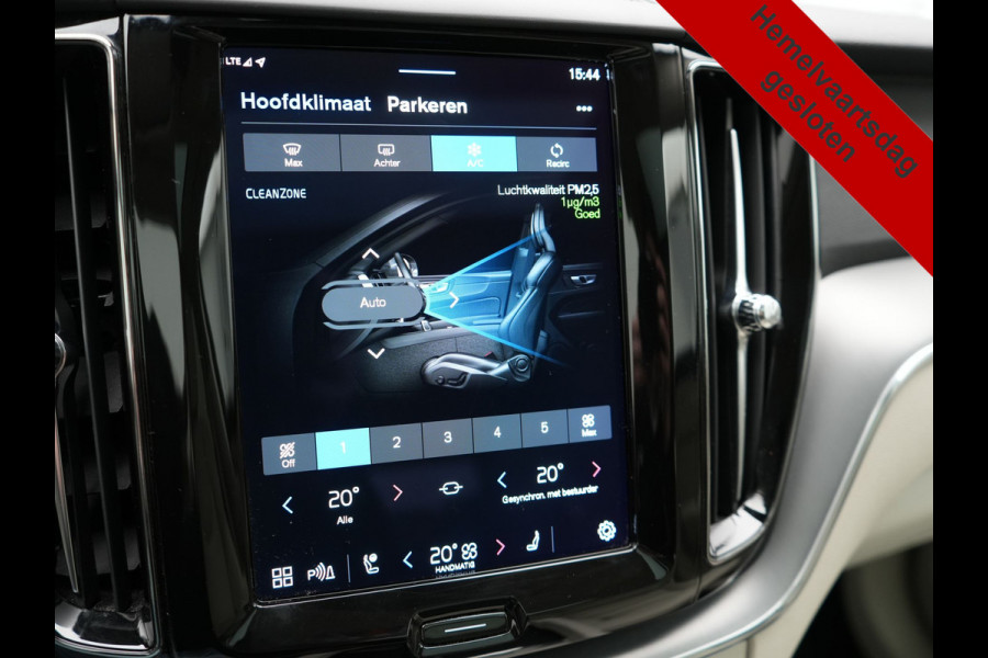 Volvo XC60 T6 AWD Inscription PHEV 350pk Dealer O.H | Panodak | Adaptive Cruise | Camera | Harman / Kardon | Lederen Sportstoelen Memory & Verwarmd | Google Assistant | Apple Carplay | Keyless | Full LED | Pilot Assist | Navigatie | Virtual |