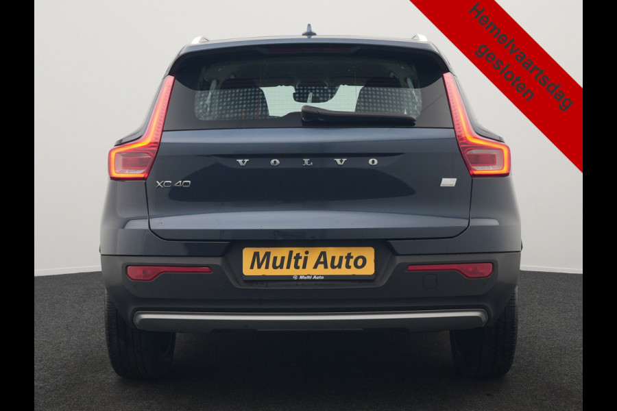 Volvo XC40 T4 Recharge Inscription 211pk PHEV Dealer O.H. | Trekhaak Af Fabriek | Adaptive Cruise | 360 Camera | Lederen Sportstoelen Memory & Verwarmd | Stuur Verwarmd | Apple Carplay | Keyless | Blis | Navigatie | DAB | Plug In Hybrid