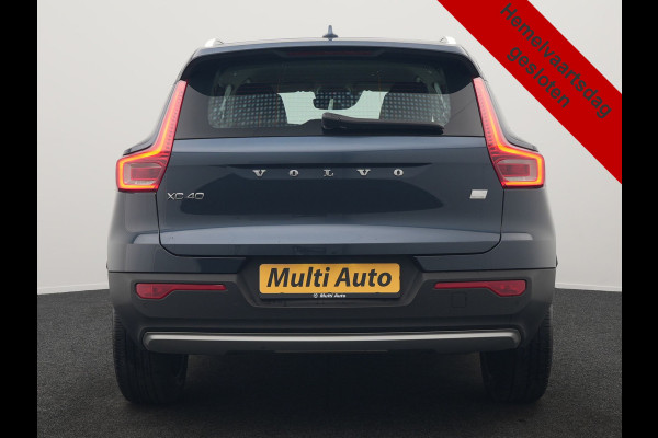 Volvo XC40 T4 Recharge Inscription 211pk PHEV Dealer O.H. | Trekhaak Af Fabriek | Adaptive Cruise | 360 Camera | Lederen Sportstoelen Memory & Verwarmd | Stuur Verwarmd | Apple Carplay | Keyless | Blis | Navigatie | DAB | Plug In Hybrid