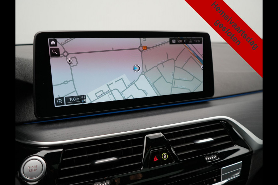 BMW 5 Serie Touring 530e M Sport PHEV 293pk Dealer O.H. | Panodak | Adaptive Cruise | 360 Camera | Harman / Kardon | Lederen Comfortzetels Memory & Verwarmd | Adaptive LED | Apple Carplay | Blis | Sfeerverlichting | Navigatie | DAB | Plug In Hybrid |