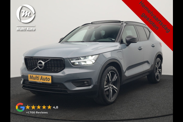 Volvo XC40 T4 Recharge R-Design PHEV 211pk Dealer O.H. | Panodak | Adaptive Cruise | Camera | Harman / Kardon | Alcantara Sportstoelen Memory & Verwarmd | Keyless | Blis | Stuur Verwarmd | Apple Carplay | 19"L.M | Plug In Hybrid |