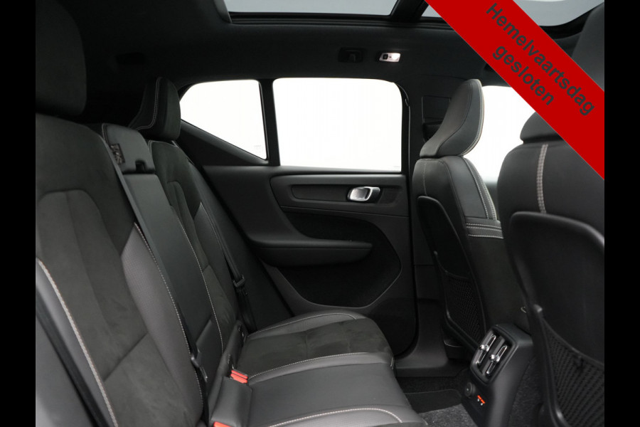Volvo XC40 T4 Recharge R-Design PHEV 211pk Dealer O.H. | Panodak | Adaptive Cruise | Camera | Harman / Kardon | Alcantara Sportstoelen Memory & Verwarmd | Keyless | Blis | Stuur Verwarmd | Apple Carplay | 19"L.M | Plug In Hybrid |