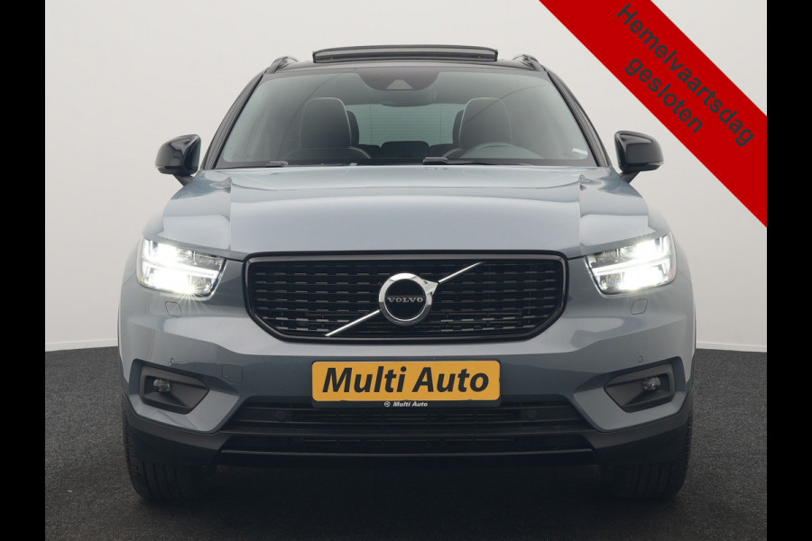 Volvo XC40 T4 Recharge R-Design PHEV 211pk Dealer O.H. | Panodak | Adaptive Cruise | Camera | Harman / Kardon | Alcantara Sportstoelen Memory & Verwarmd | Keyless | Blis | Stuur Verwarmd | Apple Carplay | 19"L.M | Plug In Hybrid |