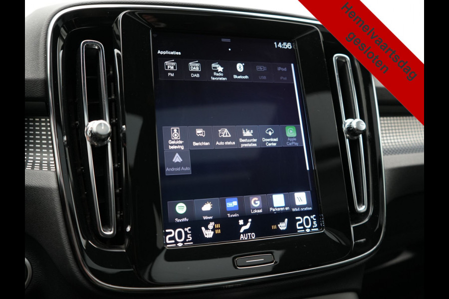 Volvo XC40 T4 Recharge R-Design PHEV 211pk Dealer O.H. | Panodak | Adaptive Cruise | Camera | Harman / Kardon | Alcantara Sportstoelen Memory & Verwarmd | Keyless | Blis | Stuur Verwarmd | Apple Carplay | 19"L.M | Plug In Hybrid |