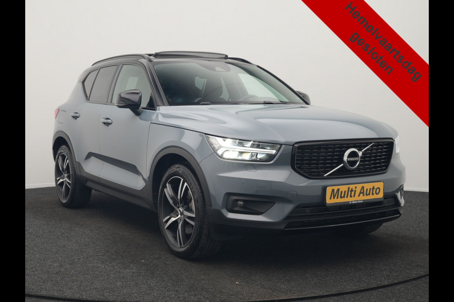 Volvo XC40 T4 Recharge R-Design PHEV 211pk Dealer O.H. | Panodak | Adaptive Cruise | Camera | Harman / Kardon | Alcantara Sportstoelen Memory & Verwarmd | Keyless | Blis | Stuur Verwarmd | Apple Carplay | 19"L.M | Plug In Hybrid |