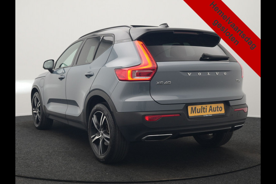 Volvo XC40 T4 Recharge R-Design PHEV 211pk Dealer O.H. | Panodak | Adaptive Cruise | Camera | Harman / Kardon | Alcantara Sportstoelen Memory & Verwarmd | Keyless | Blis | Stuur Verwarmd | Apple Carplay | 19"L.M | Plug In Hybrid |