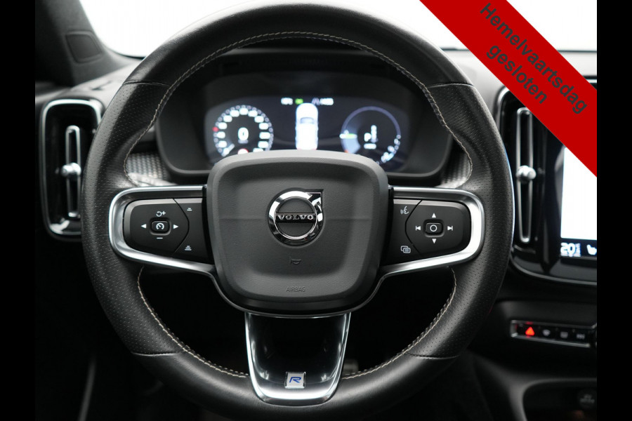 Volvo XC40 T4 Recharge R-Design PHEV 211pk Dealer O.H. | Panodak | Adaptive Cruise | Camera | Harman / Kardon | Alcantara Sportstoelen Memory & Verwarmd | Keyless | Blis | Stuur Verwarmd | Apple Carplay | 19"L.M | Plug In Hybrid |