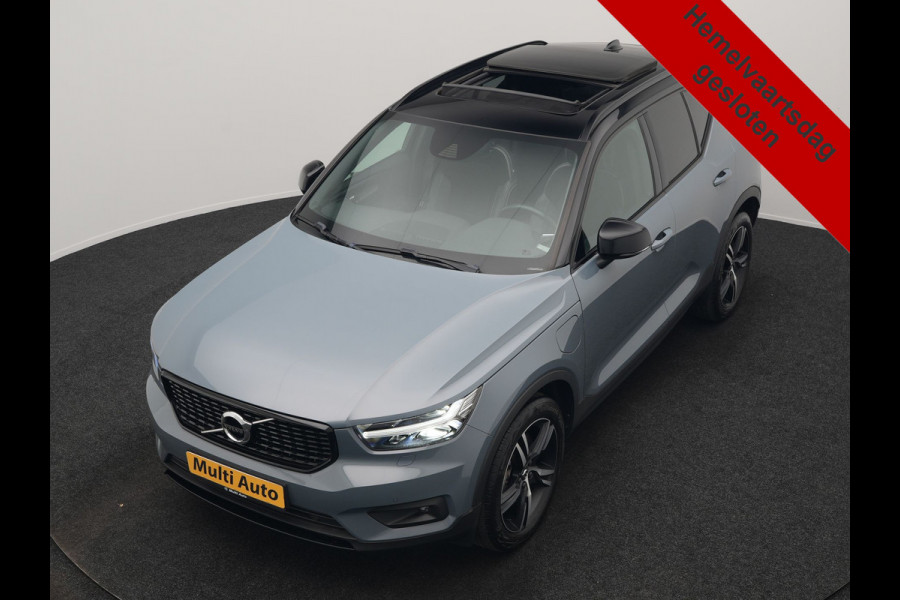 Volvo XC40 T4 Recharge R-Design PHEV 211pk Dealer O.H. | Panodak | Adaptive Cruise | Camera | Harman / Kardon | Alcantara Sportstoelen Memory & Verwarmd | Keyless | Blis | Stuur Verwarmd | Apple Carplay | 19"L.M | Plug In Hybrid |