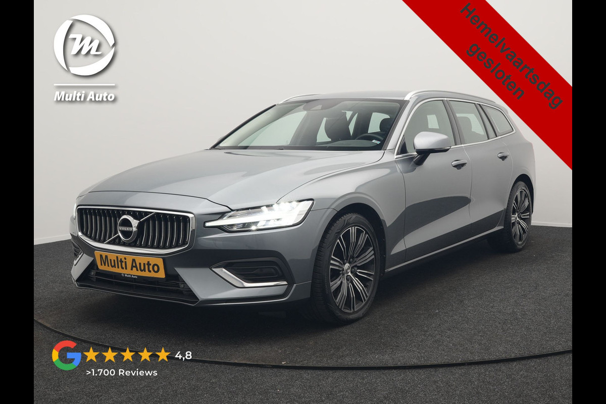 Volvo V60 T4 Inscription 191pk Dealer O.H. | Camera | Lederen Sportstoelen Memory & Verwarmd | Apple Carplay | Virtual | Navigatie | Cruise Control | DAB |