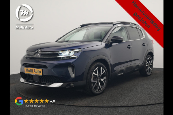 Citroën C5 Aircross 1.6 Shine FACELIFT MODEL PHEV 225pk Dealer O.H. | Panodak | Adaptive Cruise | 360 Camera | Lederen Comfortstoelen Memory & Massage | Stoelverwarming | Apple Carplay | Blis | Keyless | Navigatie | DAB | Plug In Hybrid |