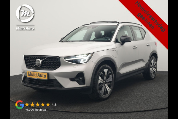 Volvo XC40 T5 Ultimate Dark PHEV 262pk Dealer O.H. | Trekhaak Af Fabriek | Panodak | Camera | Harman / Kardon | Alcantara Sportstoelen Memory & Verwarmd | Apple Carplay | Navigatie | Stuur Verwarmd | Keyless | DAB | Virtual | 19"L.M |