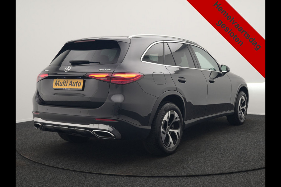 Mercedes-Benz GLC 300e 4MATIC Luxury Line 313pk Dealer O.H. | Trekhaak Af Fabriek | Adaptive Cruise | Camera | Lederen Sportstoelen Memory & Verwarmd | Sfeerverlichting | Blis | Stuur Verwarmd | Navigatie | DAB | Plug In Hybrid |