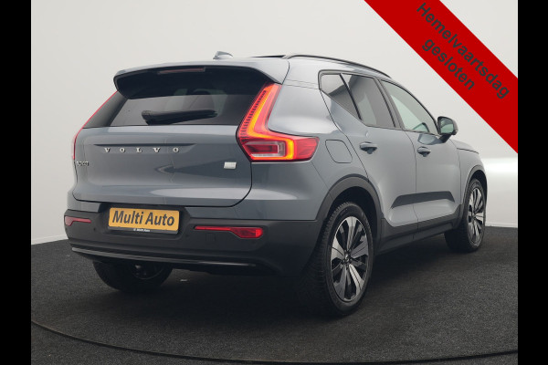 Volvo XC40 T5 Ultimate Dark PHEV 262pk Dealer O.H. | Trekhaak Af Fabriek | Panodak | 360 Camera | Harman & Kardon | Lederen Sportstoelen Memory & Verwarmd | Cruise Control | Apple Carplay | Navigatie | Stuur Verwarmd | Keyless | DAB |