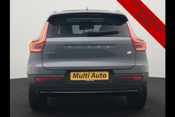 Volvo XC40 T5 Ultimate Dark PHEV 262pk Dealer O.H. | Trekhaak Af Fabriek | Panodak | 360 Camera | Harman & Kardon | Lederen Sportstoelen Memory & Verwarmd | Cruise Control | Apple Carplay | Navigatie | Stuur Verwarmd | Keyless | DAB |