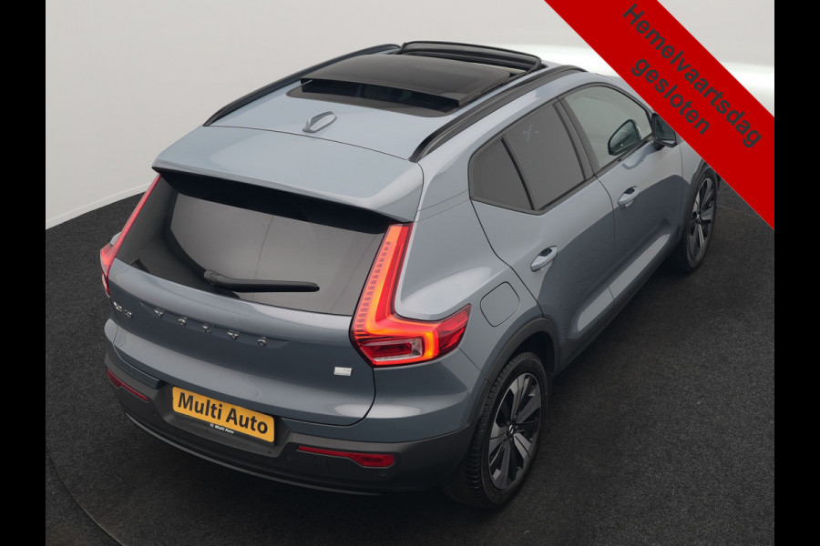 Volvo XC40 T5 Ultimate Dark PHEV 262pk Dealer O.H. | Trekhaak Af Fabriek | Panodak | 360 Camera | Harman & Kardon | Lederen Sportstoelen Memory & Verwarmd | Cruise Control | Apple Carplay | Navigatie | Stuur Verwarmd | Keyless | DAB |