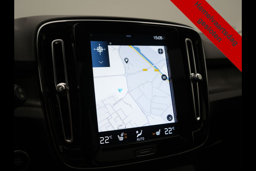 Volvo XC40 T5 Ultimate Dark PHEV 262pk Dealer O.H. | Trekhaak Af Fabriek | Panodak | 360 Camera | Harman & Kardon | Lederen Sportstoelen Memory & Verwarmd | Cruise Control | Apple Carplay | Navigatie | Stuur Verwarmd | Keyless | DAB |