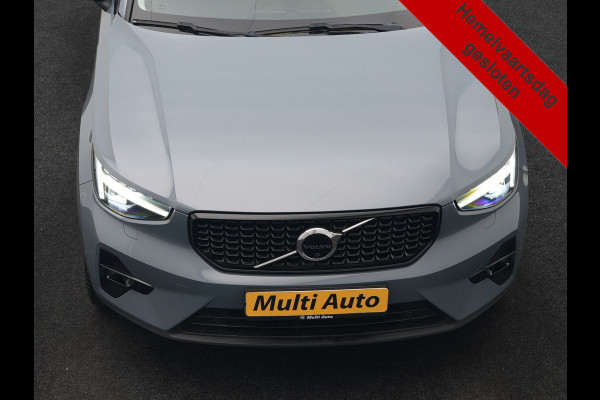 Volvo XC40 T5 Ultimate Dark PHEV 262pk Dealer O.H. | Trekhaak Af Fabriek | Panodak | 360 Camera | Harman & Kardon | Lederen Sportstoelen Memory & Verwarmd | Cruise Control | Apple Carplay | Navigatie | Stuur Verwarmd | Keyless | DAB |