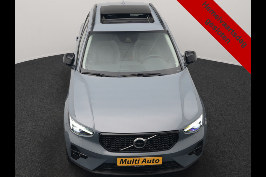 Volvo XC40 T5 Ultimate Dark PHEV 262pk Dealer O.H. | Trekhaak Af Fabriek | Panodak | 360 Camera | Harman & Kardon | Lederen Sportstoelen Memory & Verwarmd | Cruise Control | Apple Carplay | Navigatie | Stuur Verwarmd | Keyless | DAB |