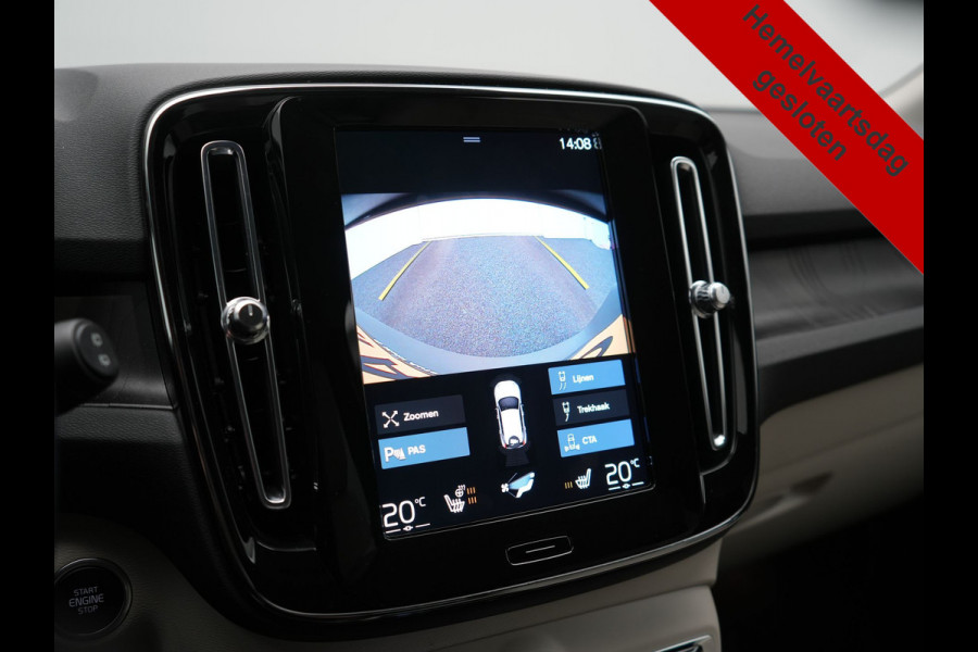 Volvo XC40 T5 Plus Bright PHEV 262pk Dealer O.H | Trekhaak Af Fabriek | Camera | Adaptive Cruise | Harman & Kardon | Lederen Sportstoelen Memory & Verwarmd | Keyless | Blis | Stuur Verwarmd | Navigatie | Virtual | 18"L.M | DAB |