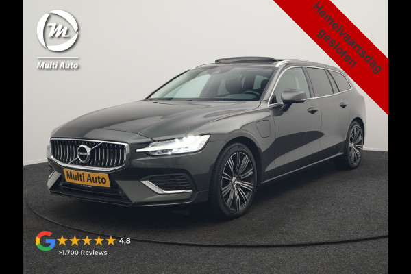 Volvo V60 T6 Recharge AWD Inscription PHEV 340pk | Panodak | Adaptive Cruise | Camera | Stoelen & Stuur Verwarmd | Keyless | Blis | Apple Carplay | Navigatie | DAB | Virtual Cockpit | Plug In Hybrid |
