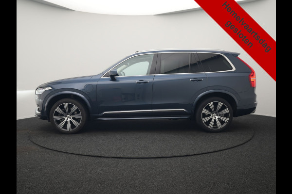 Volvo XC90 T8 Recharge AWD Inscription PHEV 395pk Dealer O.H | Panodak | Head Up | Adaptive Cruise | Lederen Sportstoelen Memory & Verwarmd | Harman / Kardon | 360 Camera | Blis | Apple Carplay | Keyless | Navigatie | Virtual | 21" L.M | DAB | Plug In Hybrid |