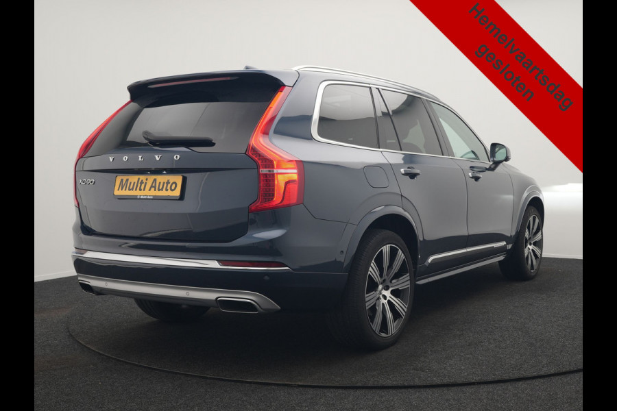 Volvo XC90 T8 Recharge AWD Inscription PHEV 395pk Dealer O.H | Panodak | Head Up | Adaptive Cruise | Lederen Sportstoelen Memory & Verwarmd | Harman / Kardon | 360 Camera | Blis | Apple Carplay | Keyless | Navigatie | Virtual | 21" L.M | DAB | Plug In Hybrid |