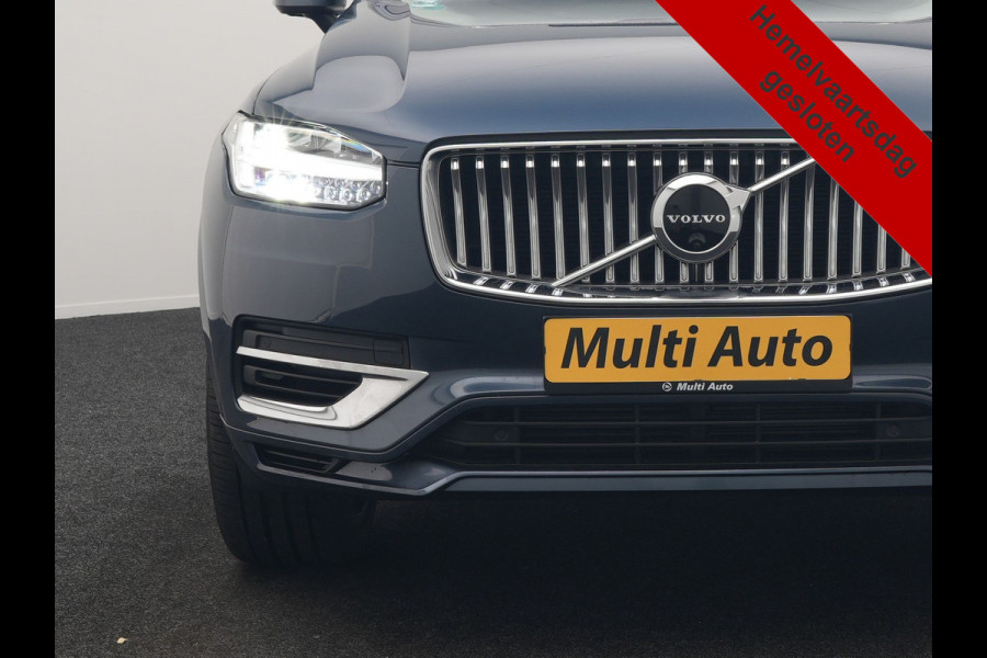 Volvo XC90 T8 Recharge AWD Inscription PHEV 395pk Dealer O.H | Panodak | Head Up | Adaptive Cruise | Lederen Sportstoelen Memory & Verwarmd | Harman / Kardon | 360 Camera | Blis | Apple Carplay | Keyless | Navigatie | Virtual | 21" L.M | DAB | Plug In Hybrid |
