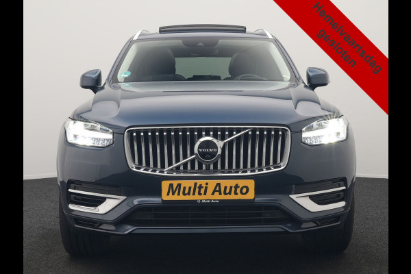 Volvo XC90 T8 Recharge AWD Inscription PHEV 395pk Dealer O.H | Panodak | Head Up | Adaptive Cruise | Lederen Sportstoelen Memory & Verwarmd | Harman / Kardon | 360 Camera | Blis | Apple Carplay | Keyless | Navigatie | Virtual | 21" L.M | DAB | Plug In Hybrid |