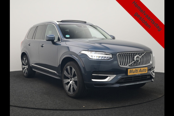 Volvo XC90 T8 Recharge AWD Inscription PHEV 395pk Dealer O.H | Panodak | Head Up | Adaptive Cruise | Lederen Sportstoelen Memory & Verwarmd | Harman / Kardon | 360 Camera | Blis | Apple Carplay | Keyless | Navigatie | Virtual | 21" L.M | DAB | Plug In Hybrid |