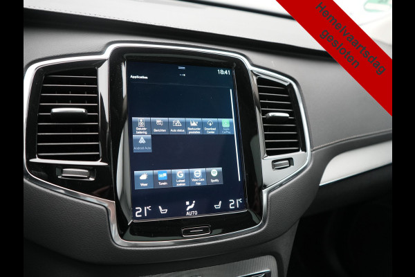 Volvo XC90 T8 Recharge AWD Inscription PHEV 395pk Dealer O.H | Panodak | Head Up | Adaptive Cruise | Lederen Sportstoelen Memory & Verwarmd | Harman / Kardon | 360 Camera | Blis | Apple Carplay | Keyless | Navigatie | Virtual | 21" L.M | DAB | Plug In Hybrid |