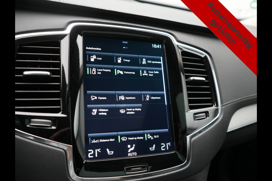 Volvo XC90 T8 Recharge AWD Inscription PHEV 395pk Dealer O.H | Panodak | Head Up | Adaptive Cruise | Lederen Sportstoelen Memory & Verwarmd | Harman / Kardon | 360 Camera | Blis | Apple Carplay | Keyless | Navigatie | Virtual | 21" L.M | DAB | Plug In Hybrid |