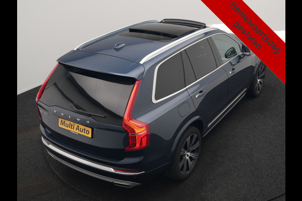 Volvo XC90 T8 Recharge AWD Inscription PHEV 395pk Dealer O.H | Panodak | Head Up | Adaptive Cruise | Lederen Sportstoelen Memory & Verwarmd | Harman / Kardon | 360 Camera | Blis | Apple Carplay | Keyless | Navigatie | Virtual | 21" L.M | DAB | Plug In Hybrid |