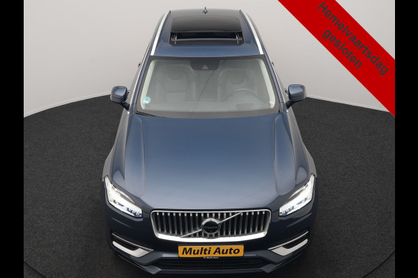 Volvo XC90 T8 Recharge AWD Inscription PHEV 395pk Dealer O.H | Panodak | Head Up | Adaptive Cruise | Lederen Sportstoelen Memory & Verwarmd | Harman / Kardon | 360 Camera | Blis | Apple Carplay | Keyless | Navigatie | Virtual | 21" L.M | DAB | Plug In Hybrid |