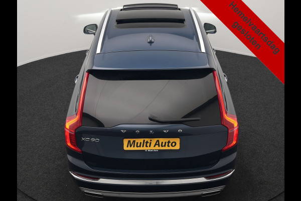 Volvo XC90 T8 Recharge AWD Inscription PHEV 395pk Dealer O.H | Panodak | Head Up | Adaptive Cruise | Lederen Sportstoelen Memory & Verwarmd | Harman / Kardon | 360 Camera | Blis | Apple Carplay | Keyless | Navigatie | Virtual | 21" L.M | DAB | Plug In Hybrid |