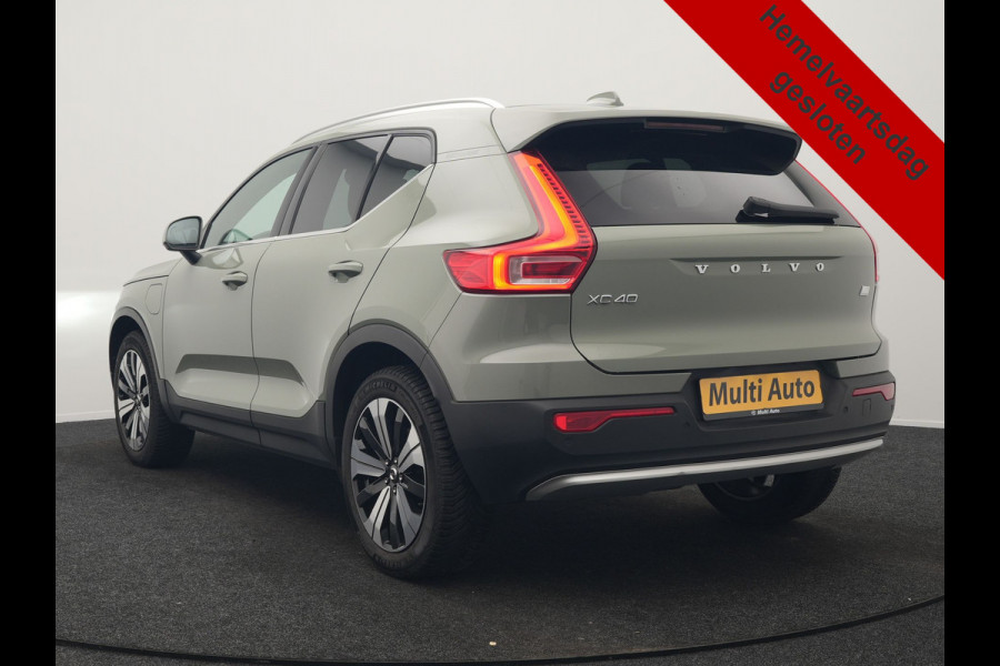 Volvo XC40 T5 Plus Bright Plug In Hybrid 262pk Dealer O.H | Trekhaak Af Fabriek | Camera | Harman / Kardon | Adaptive Cruise |  Alcantara Sportstoelen Memory & Verwarmd | Blis | Apple Carplay | Keyless | Pilot Assist | Stuur Verwarmd | Navigatie | Virtual | DAB+ | 19"L.M | PHEV |