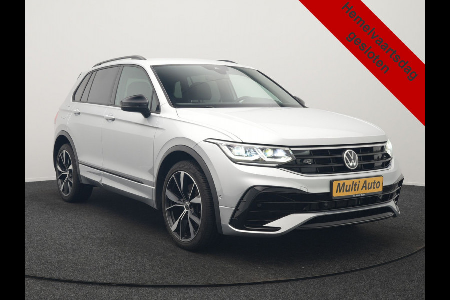 Volkswagen Tiguan 1.4 TSI eHybrid R-Line PHEV 245pk Dealer O.H | Trekhaak Af Fabriek | Adaptive Cruise | IQ Light | Adaptive Onderstel | Camera | Alcantara Sportstoelen & Stuur Verwarmd | Blis | Keyless | Sfeerverlichting | Virtual | Navigatie | DAB | 20"L.M | Plug In Hybrid |