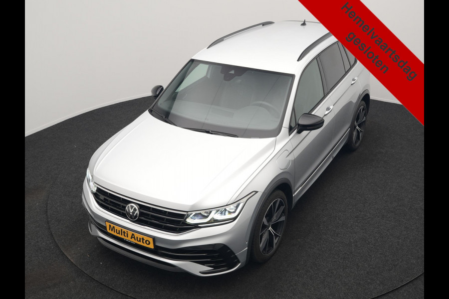 Volkswagen Tiguan 1.4 TSI eHybrid R-Line PHEV 245pk Dealer O.H | Trekhaak Af Fabriek | Adaptive Cruise | IQ Light | Adaptive Onderstel | Camera | Alcantara Sportstoelen & Stuur Verwarmd | Blis | Keyless | Sfeerverlichting | Virtual | Navigatie | DAB | 20"L.M | Plug In Hybrid |