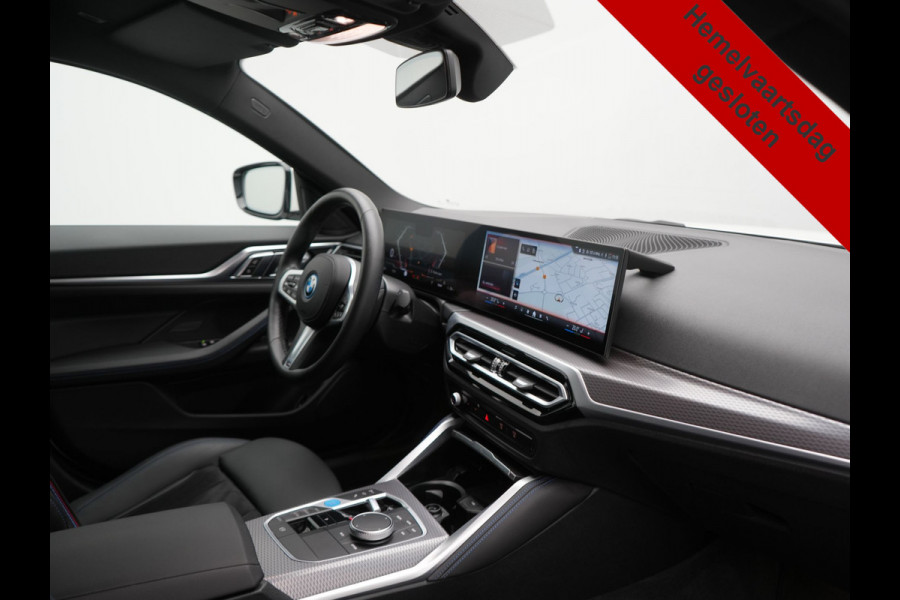 BMW i4 eDrive35 M Sport 70 kWh 286pk Dealer O.H | Trekhaak Af Fabriek | Adaptive Cruise | 360 Camera | Alcantara Sportstoelen Verwarmd | Widescreen Navi | Apple Carplay | Virtual | DAB | 18" L.M |