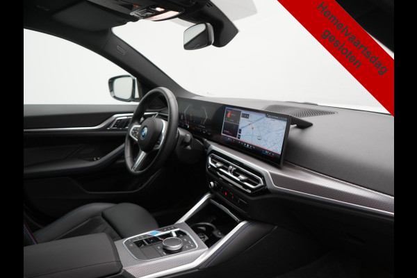 BMW i4 eDrive35 M Sport 70 kWh 286pk Dealer O.H | Trekhaak Af Fabriek | Adaptive Cruise | 360 Camera | Alcantara Sportstoelen Verwarmd | Widescreen Navi | Apple Carplay | Virtual | DAB | 18" L.M |