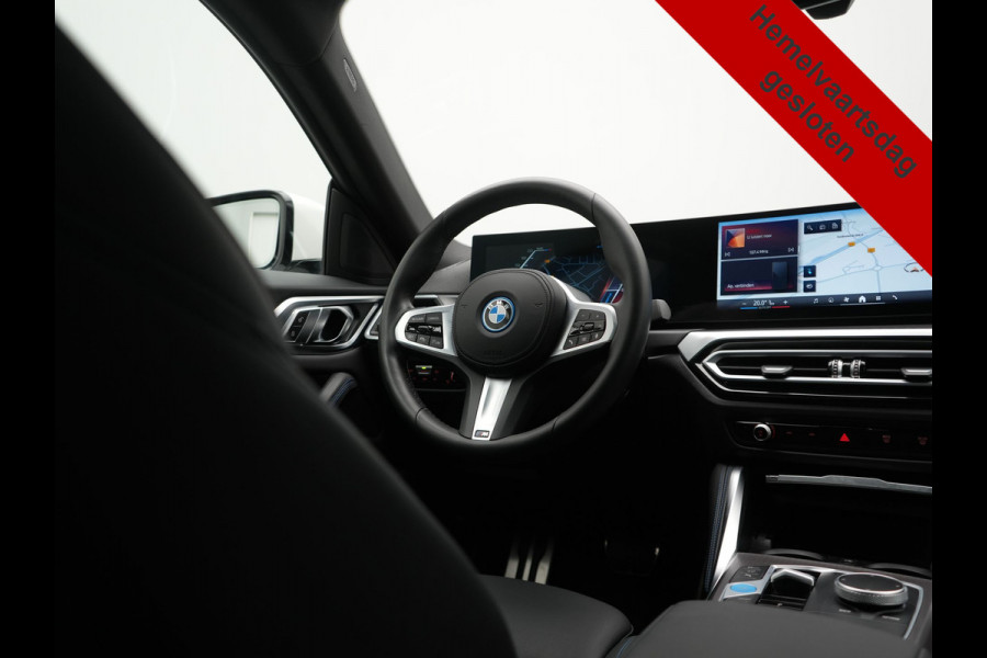 BMW i4 eDrive35 M Sport 70 kWh 286pk Dealer O.H | Trekhaak Af Fabriek | Adaptive Cruise | 360 Camera | Alcantara Sportstoelen Verwarmd | Widescreen Navi | Apple Carplay | Virtual | DAB | 18" L.M |