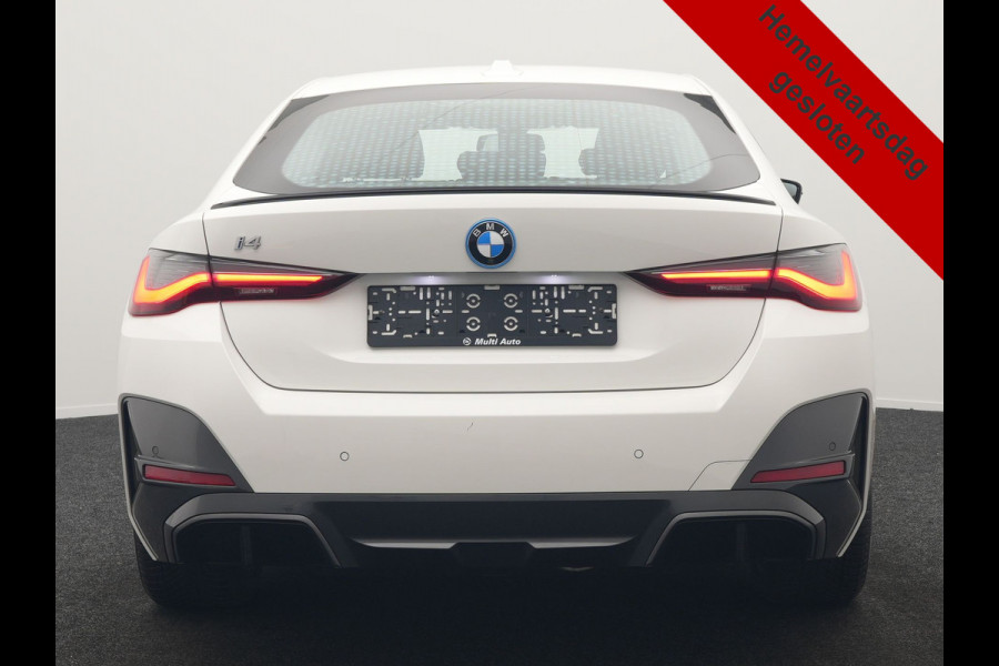 BMW i4 eDrive35 M Sport 70 kWh 286pk Dealer O.H | Trekhaak Af Fabriek | Adaptive Cruise | 360 Camera | Alcantara Sportstoelen Verwarmd | Widescreen Navi | Apple Carplay | Virtual | DAB | 18" L.M |