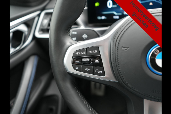 BMW i4 eDrive35 M Sport 70 kWh 286pk Dealer O.H | Trekhaak Af Fabriek | Adaptive Cruise | 360 Camera | Alcantara Sportstoelen Verwarmd | Widescreen Navi | Apple Carplay | Virtual | DAB | 18" L.M |