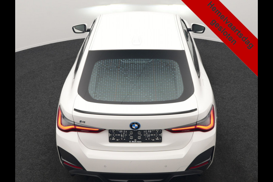 BMW i4 eDrive35 M Sport 70 kWh 286pk Dealer O.H | Trekhaak Af Fabriek | Adaptive Cruise | 360 Camera | Alcantara Sportstoelen Verwarmd | Widescreen Navi | Apple Carplay | Virtual | DAB | 18" L.M |