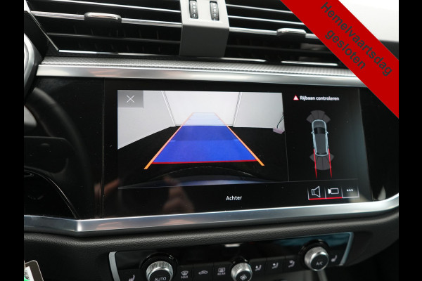 Audi Q3 45 TFSI e S-Line PHEV 245pk Dealer O.H Adaptive Cruise | Camera | Blis | S-line Interieur | Lederen Sportstoelen Verwarmd | Sportstuur | Navigatie | Virtual | DAB | 17"L.M |