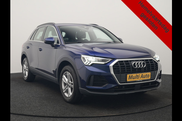 Audi Q3 45 TFSI e S-Line PHEV 245pk Dealer O.H Adaptive Cruise | Camera | Blis | S-line Interieur | Lederen Sportstoelen Verwarmd | Sportstuur | Navigatie | Virtual | DAB | 17"L.M |